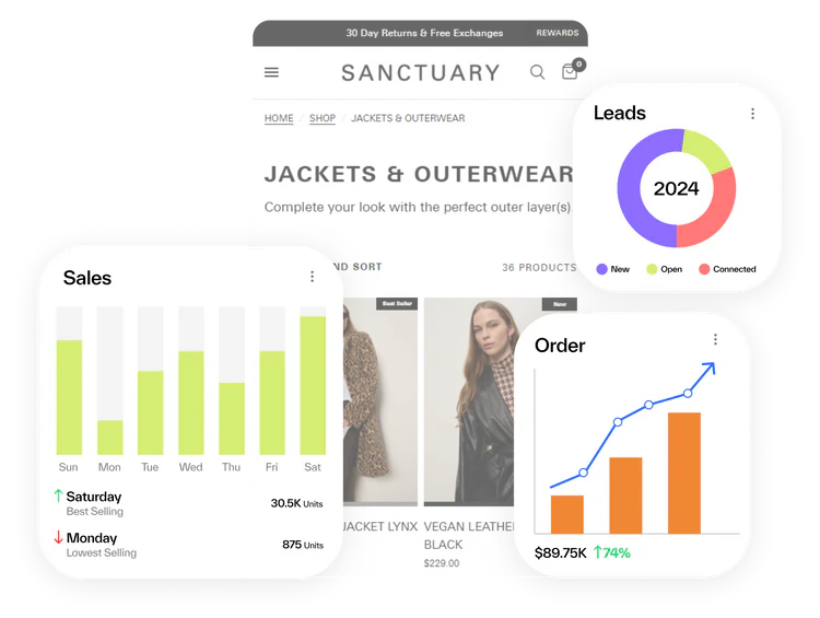 Shopify Support & Maintenance - Dashboard